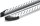 Running Boards suitable for VW Tiguan Allspace from 2016 Olympus chrome with T&Uuml;V