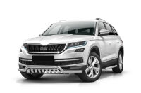 Frontschutzb&uuml;gel tief mit Blech passend f&uuml;r Skoda Kodiaq Bj. 2016-2021