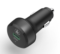 Hama Car charger USB-C Adapter Fast Charger 25W black LED