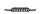 Bullbar low with plate black suitable for Subaru Forester years 2008-2013