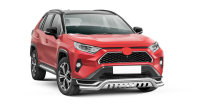 Bullbar low with plate suitable for Toyota RAV 4 Plug-In...