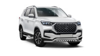 Bullbar low with plate suitable for SsangYong Rexton...