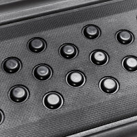 Running Boards suitable for Porsche Cayenne from 2010 -2017 Ares black with T&Uuml;V