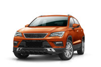 Bullbar with lower grill in black - Seat Ateca from year...