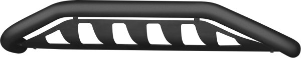 Bullbar narrow with plate black suitable for Seat Ateca years 2016-2020