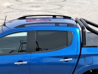 Roof Rails  suitable for Mitsubishi L200 Double Cab from 2015 aluminum black