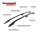 Roof Rails  suitable for Mitsubishi L200 Double Cab from 2015 aluminum black