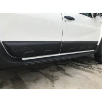 Side panel extensions side protection suitable for Dacia Duster from model year 2010 - 2017