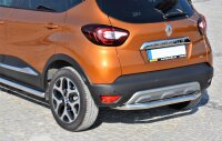 Heckschutzrohr passend f&uuml;r Renault Captur ab 2013 Line mit ABE