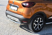 Heckschutzrohr passend f&uuml;r Renault Captur ab 2013 Line mit ABE