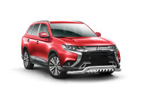 Bullbar low with plate suitable for Mitsubishi Outlander years from 2018