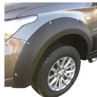 Fender flares suitable for Fiat Fullback with screw optics from year of construction 2016 with T&uuml;v ABE