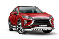 Bullbar low with plate suitable for Mitsubishi Eclipse Cross years 2017-2019