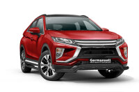 Bullbar low suitable for Mitsubishi Eclipse Cross years 2017-2019 black