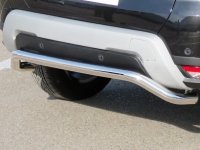 Rear protection tube Dacia Duster from 2018 Line with T&Uuml;V