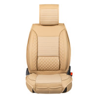 Seat covers Dacia Duster from 2010 in beige colour