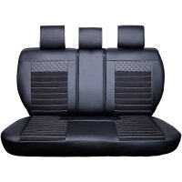 Seat covers Dacia Duster from 2010 in colour black/white