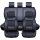 Seat covers Dacia Duster from 2010 in colour black/white