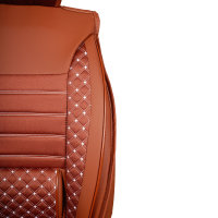 Seat covers Dodge Nitro from 2007 in cinnamon colour