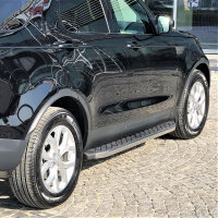 Trittbretter passend f&uuml;r Land Rover Discovery V ab Bj. 2017 Hitit Chrom mit ABE