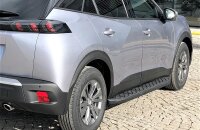 Trittbretter passend f&uuml;r Peugeot 2008 ab Bj. 2019 Hitit Schwarz mit ABE