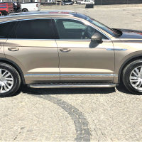 Running Boards suitable for VW Touareg from 2018 Hitit chrome with T&Uuml;V