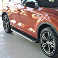 Running Boards suitable for VW T-Roc from 2017 Ares chrome with T&Uuml;V