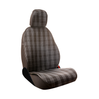 Sitzauflagen passend f&uuml;r Citroen C3 Picasso Bj. 2009-2017 in Schwarz 2er Set Kansas
