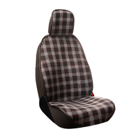 Germansell Sitzauflagen kompatibel mit Citroen C3 Picasso Bj. 2009-2017 in Schwarz/Rot 2er Set Kansas