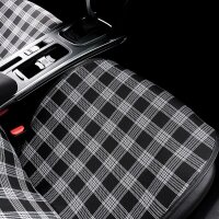Sitzauflagen passend f&uuml;r Citroen C3 Picasso Bj. 2009-2017 in Schwarz/Wei&szlig; 2er Set Kansas