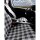 Germansell Sitzauflagen kompatibel mit Citroen C3 Picasso Bj. 2009-2017 in Schwarz/Wei&szlig; 2er Set Kansas