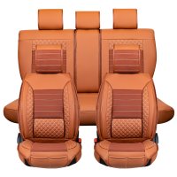 Seat covers Ford Ranger from 2006 to this day in cinnamon colour
