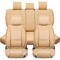 Seat covers Jeep Wrangler from 2007 in beige colour