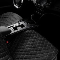 Sitzauflagen passend f&uuml;r Toyota C-HR ab Bj. 2017 in Schwarz/Wei&szlig; 2er Set Minnesota