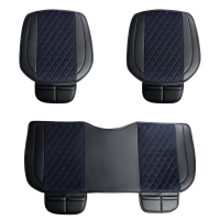 Sitzauflagen passend f&uuml;r BMW 3er Gran Turismo ab Bj. 2012 in Schwarz/Blau Set Denver