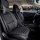 Seat covers Land Cruser Prado from 2002 in colour black/white