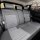 Seat covers Volkswagen Amarok from 2010 in dark grey colour