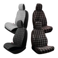 Sitzbez&uuml;ge passend f&uuml;r Peugeot 208 ab Bj. 2012 2er Set Kansas