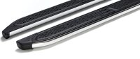 Trittbretter passend f&uuml;r Nissan Pathfinder 2004-2013 Ares Chrom mit T&Uuml;V