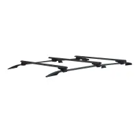 3er Set Schwerlast Dachtr&auml;ger 300 kg passend f&uuml;r Mercedes V-Klasse ab Bj. 2003 Aluminium Schwarz 140cm