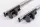3er Set Schwerlast Dachtr&auml;ger 300 kg passend f&uuml;r Peugeot Expert ab Bj. 2007 Aluminium 140 cm