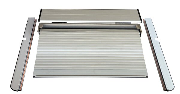 Load compartment cover VW Amarok Double Cab suitable with styling bar long Year of construction 2011-2020 Silver