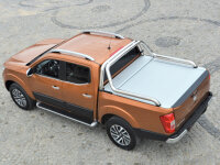 Load compartment cover VW Amarok Double Cab suitable with styling bar long Year of construction 2011-2020 Silver