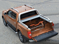 Load compartment cover VW Amarok Double Cab suitable with styling bar long Year of construction 2011-2020 Silver