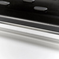 Trittbretter VW Touareg II (7P) | Bj 10-18 | Omega (Olympus) | Schwarz