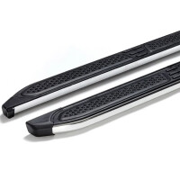 Trittbretter Land-Rover Range Rover Vogue III (LM/L322) | Bj 02-12 | Alpha (Ares) | Chrom