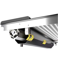 Laderaumabdeckung Single | Ford Ranger Wildtrak Extra Cab | Bj 2012-2023 | Schwarz