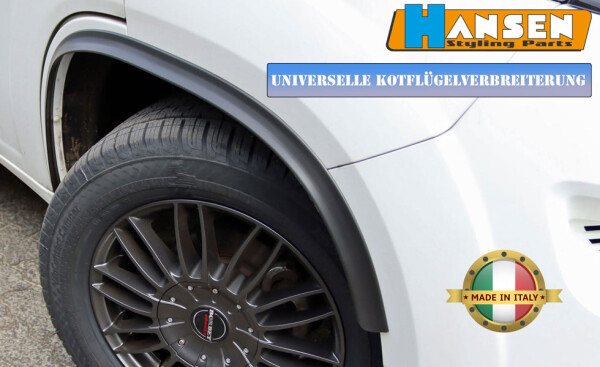 HSP fender flare universal 25 mm version B &ndash; 200 cm length (4 pcs)