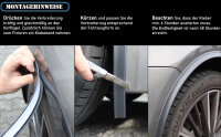 HSP fender flare universal 20 mm &ndash; 150 cm length (4 pcs)