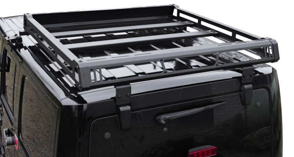 Black Rock roof rack fitting Jeep Wrangler JK 2007-2017